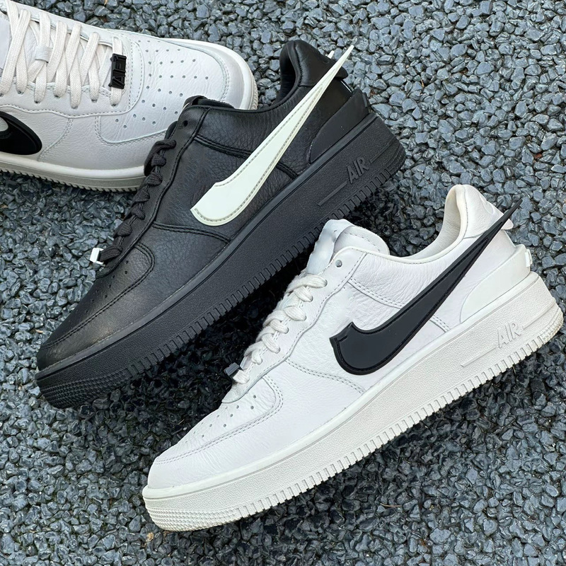 Pure Original Af1Xambu Joint Sneakers Big Hook Air Force One Candy Color Men's and Women's Casual Sports Shoes Korean Style Trendy Shoes