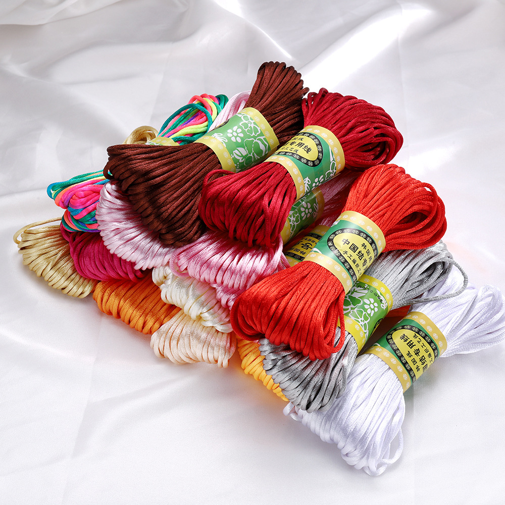 No.5 Wire2.5mm Thick Chinese Knot Braided Wire No.7 Wire1.5mm Thick Korean Wire Diy Handmade Jewelry Material