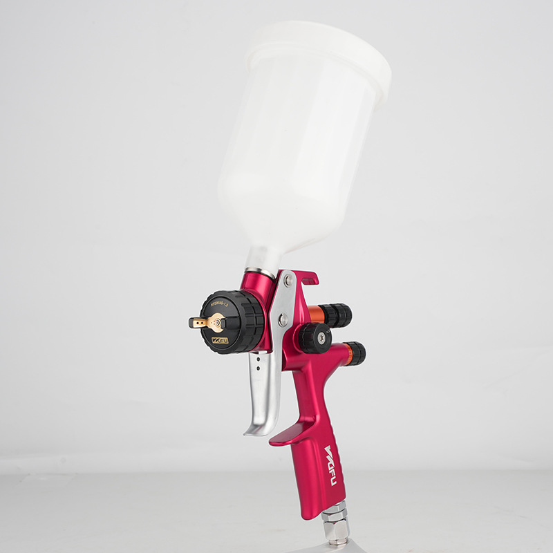 Wufu PISTOLA DE PULVERIZACIÓN de coche de gama alta pintura a base de agua barniz capa de acabado pintura hoja de metal pulverización atomización herramienta neumática pistola pulverizadora