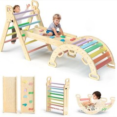 スポット木製屋内子供用クライミングフレーム幼児体力トレーニングおもちゃ折りたたみ式赤ちゃんのおもちゃクライミング