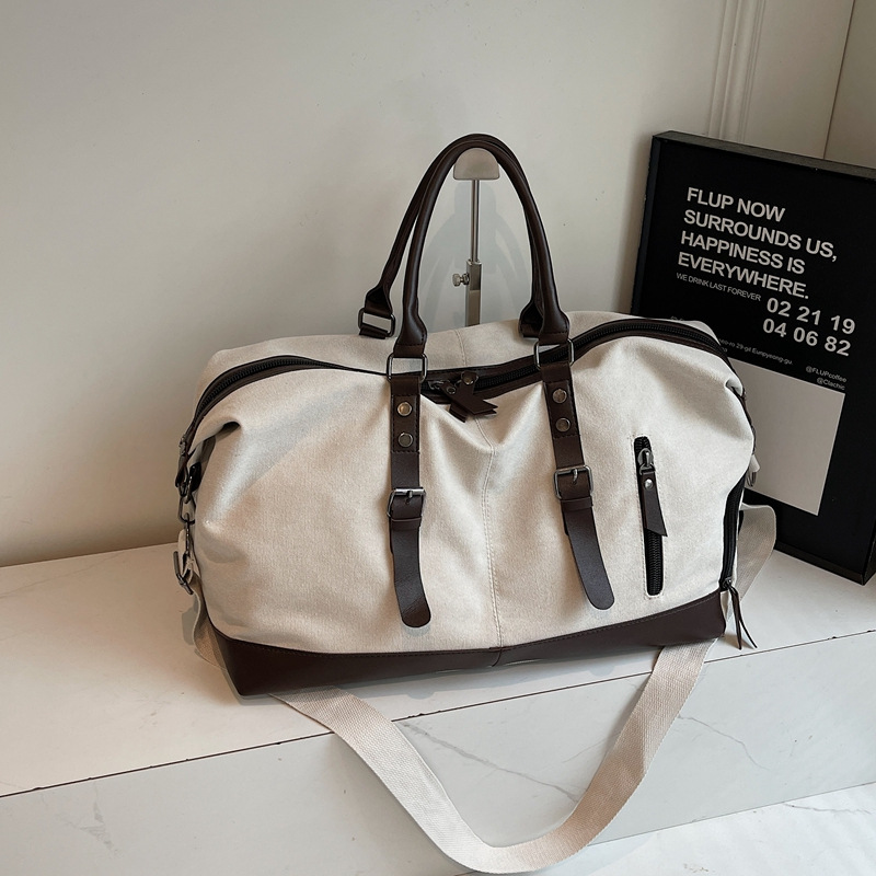 Bolsa de viaje corto de gran capacidad para mujeres, bolsa de mano ligera, nueva moda moda, bolsa de yoga deportiva.