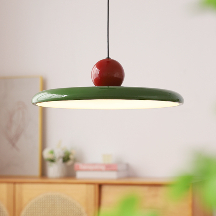 Designer UFO restaurant chandelier simple modern light luxury minimalist popular online dining room table lamp 2023 New