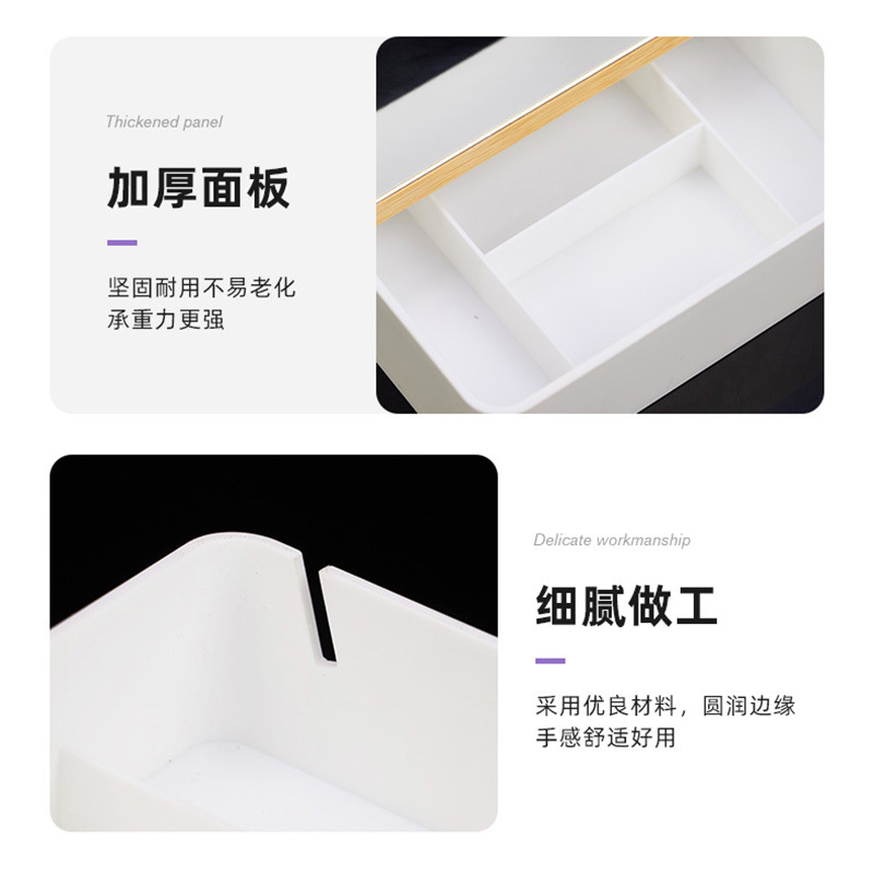 Caja de joyería de madera sólida, caja de joyería, collar de joyería, caja de joyería
