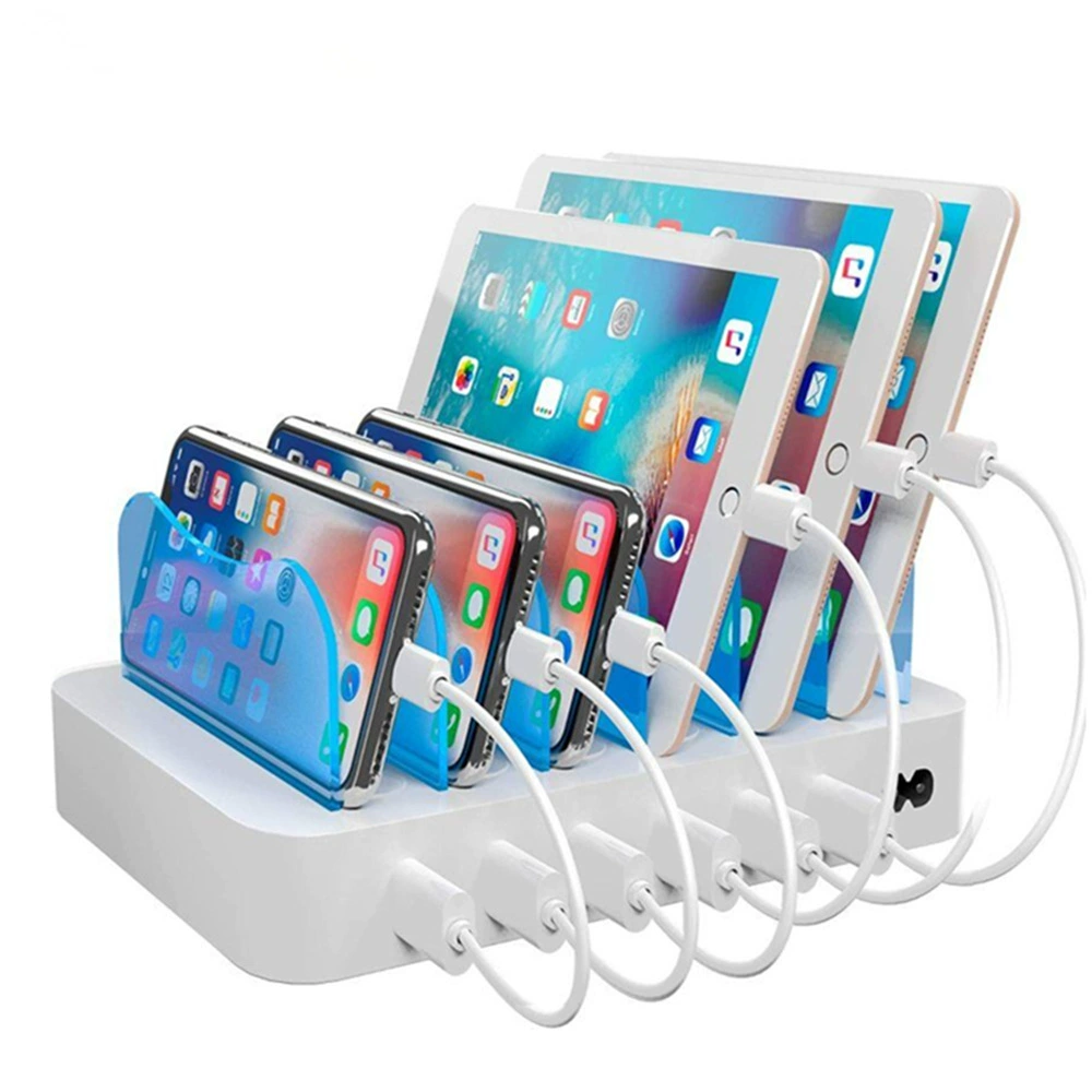 Зарядное устройство для Apple, Huawei, умное зарядное устройство с USB, с синхронизацией с телефоном, совместимо с наушниками и часами