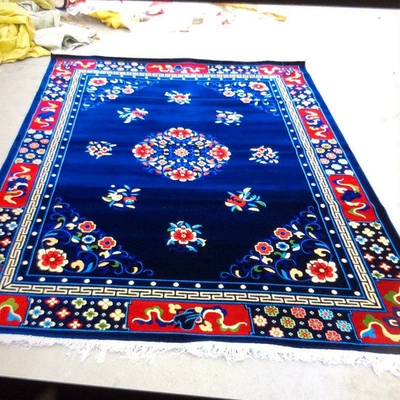 Xizang üslublu xalça, qonaq otağı xalçası, Çin klassik Qingming üslubu, ölçülər seçilə bilər