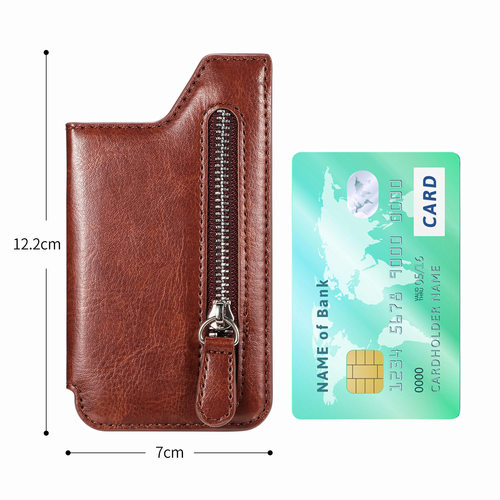 Bestselling Multi-functional Phone Card Holder Wallet Coin Purse Card Sleeve Adhesive Card Slot Holder Leather Car Mount Magnetic