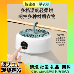 Dryer Household Clothes Drying Blue Light Antibacterial Hanging Dryer Intelligent Quick-Drying Small Portable Dryer Wholesale