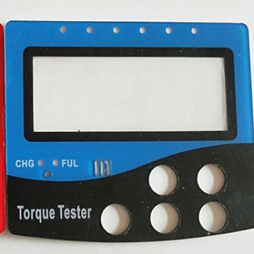 PVC控制面板亚克力面板丝印PC薄膜开关按键触摸面贴PVC标牌滴胶贴