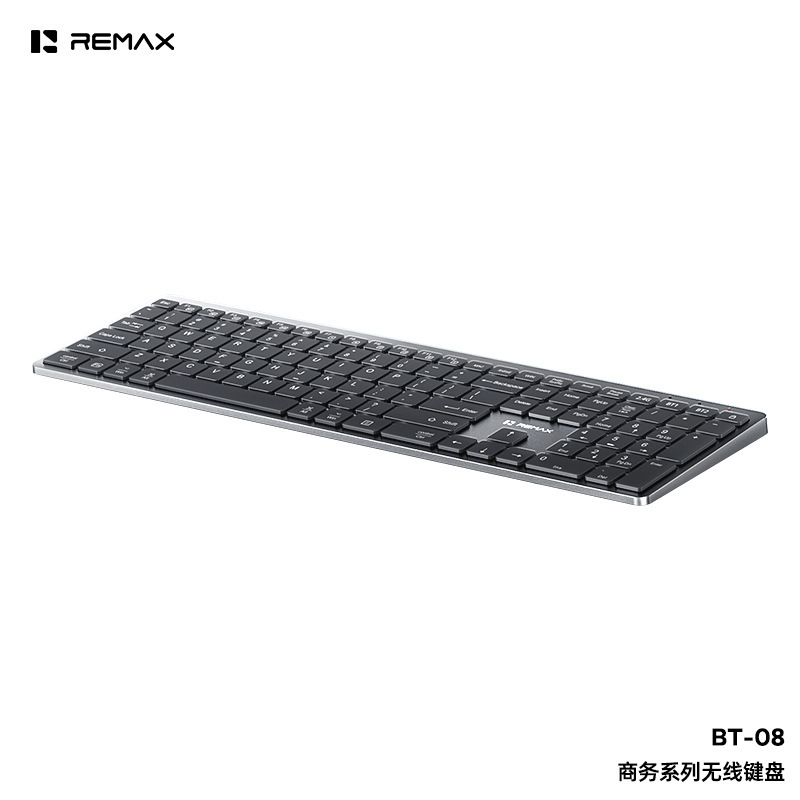 Remax Wireless Bluetooth Dual-Mode Ergonomic Business Keyboard Silent Keyboard Simple Ultra-Thin Office Keyboard Remax Wireless Bluetooth Dual-Mode Ergonomic Business Keyboard Silent Keyboard Simple Ultra-Thin Office Keyboard