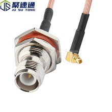 ����ͨ�B�Ӿ�RPTNC��ˮĸ�^�DMMCX�����^RG316���|�M��MMCX�D�Ӿ�