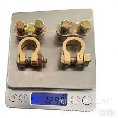 Factory supply battery Chuck battery pile head pure copper Chuck terminal universal battery connector modification Special (Other power supply, ignition system) - pure-copper-130-grams