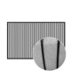 Water tank anti-insect net car anti-poplar cotton net anti-catkin fly net car front face middle net mask car front protection net