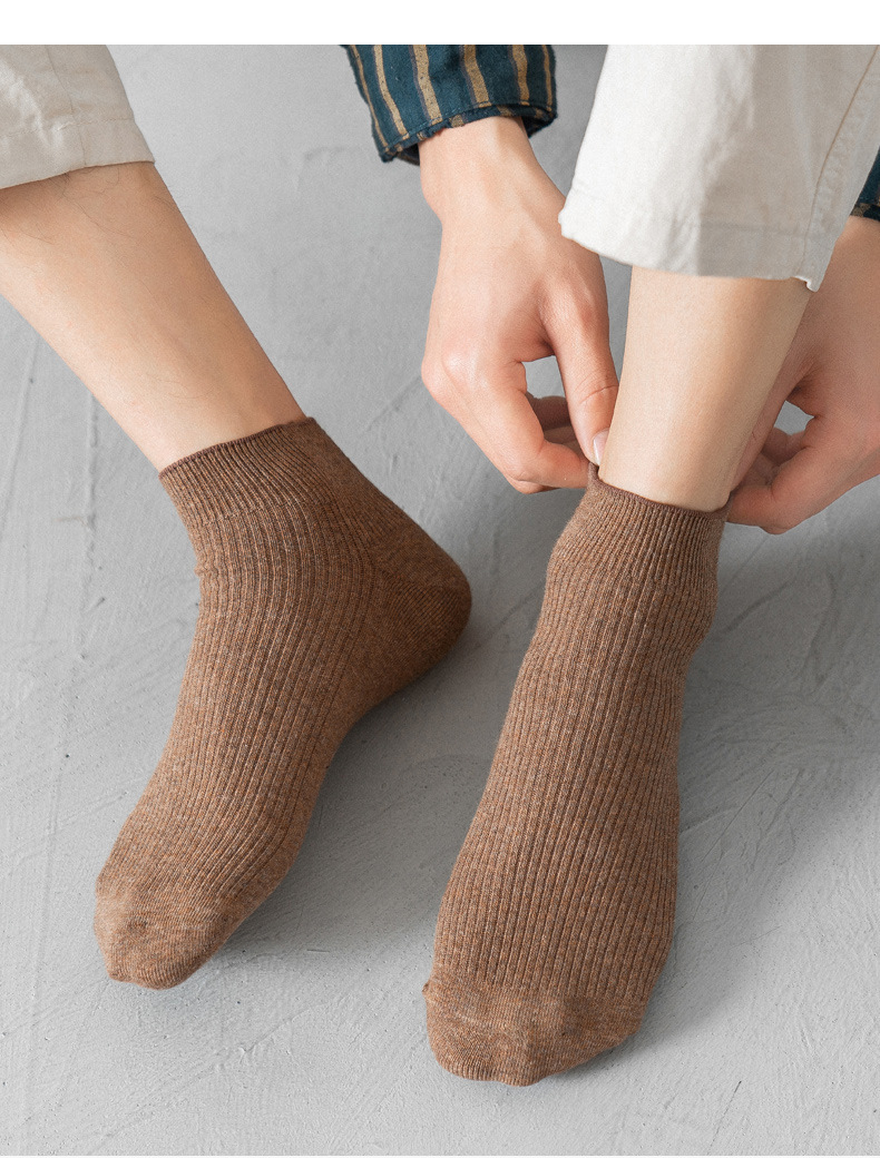 Xinjiang Cotton Men's Summer Crew Socks