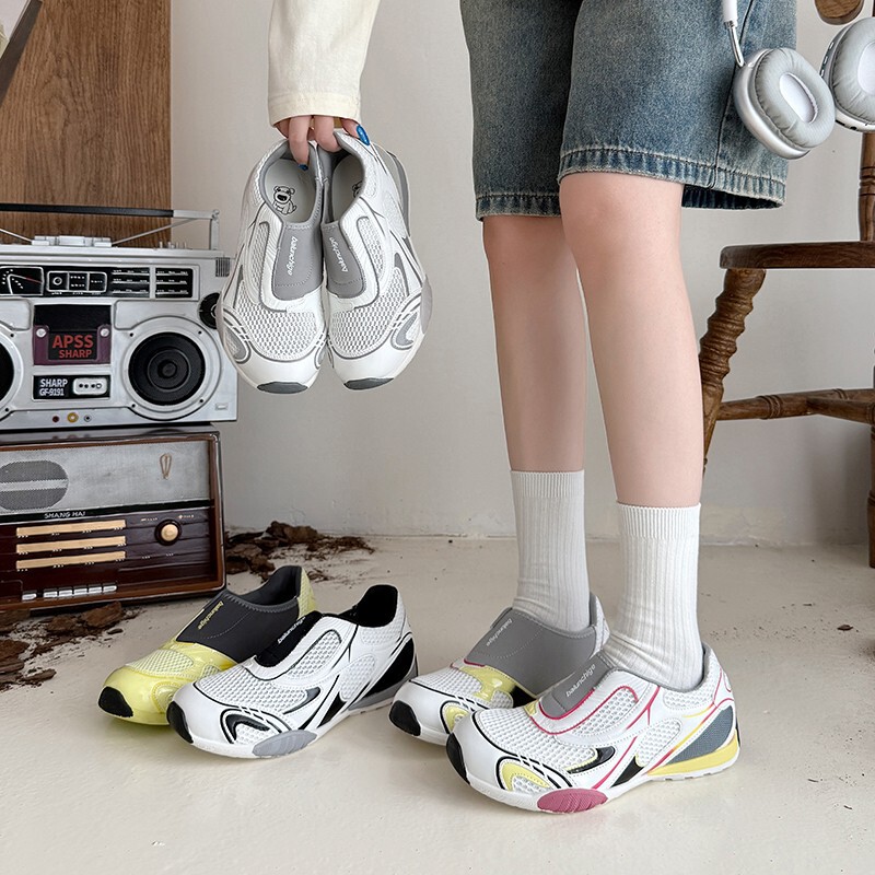 2026 Summer New Style Mesh Breathable Dad Shoes for Women, Thick-Soled Height-Increasing Slip-On Sneakers, Versatile for Daily Casual Wear 2026 Summer New Style Mesh Breathable Dad Shoes for Women, Thick-Soled Height-Increasing Slip-On Sneakers, Versatile for Daily Casual Wear