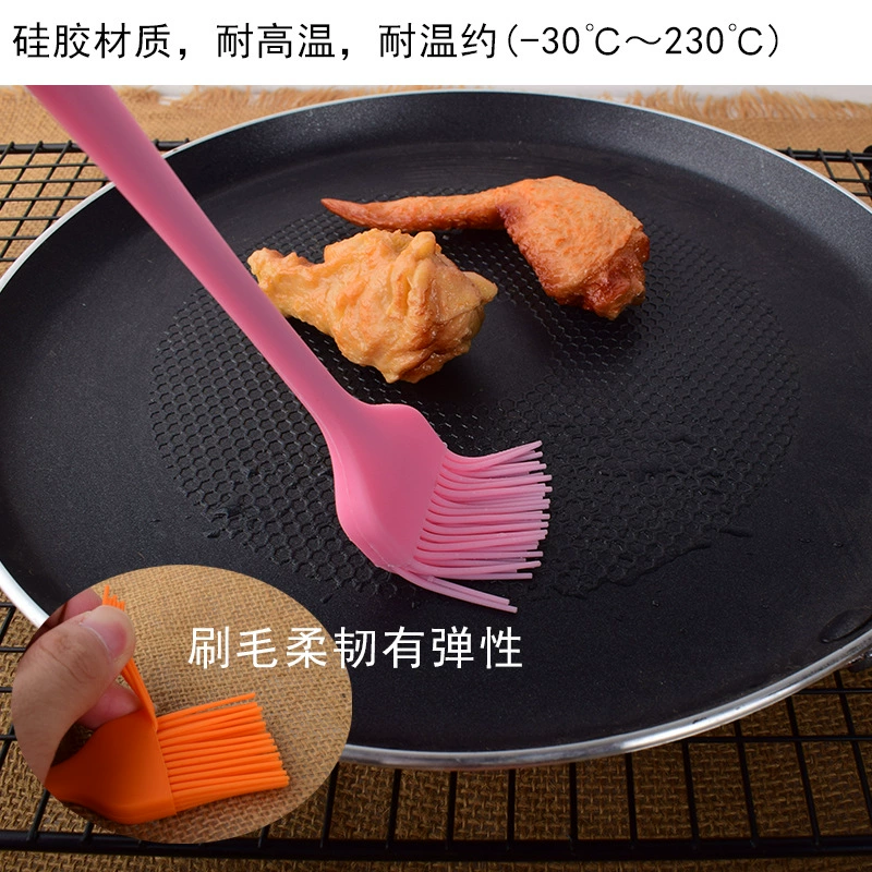 Transparent silicone cream brush, increased thickness