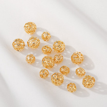 14k����С���� ��ɫ�U���� diy�ֹ������U�ջ����Ʒ���ɢ�����