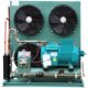 BITZER China cold storage refrigeration unit cold storage full set of equipment low temperature semi-closed piston air-cooled unit
