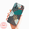 [Pupil TPU-Green Leaf] Applicable xiaomi Xiaomi Mi 11TPRO mobile phone case painting soft shell anti-fall