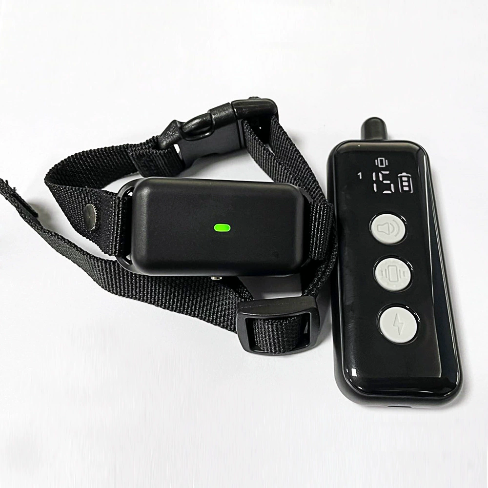 Электронное устройство для дрессировки собак с дистанционным управлением, устройство против лая собак, водонепроницаемый ошейник для дрессировки животных с электрошоком, регулируемый