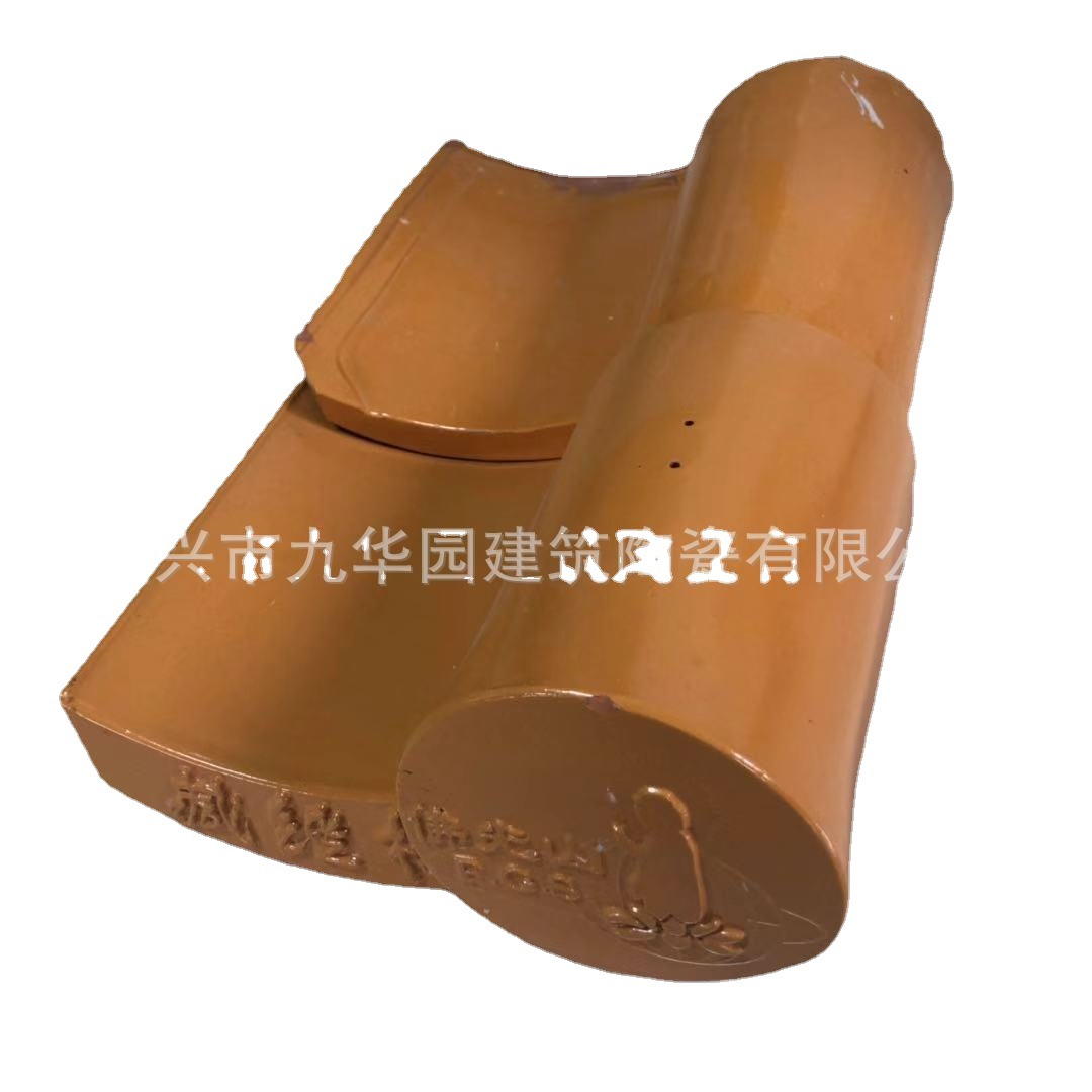 厂家直供日式瓦古典园林寺庙园林屋面装饰瓦 仿古古建S瓦琉璃瓦