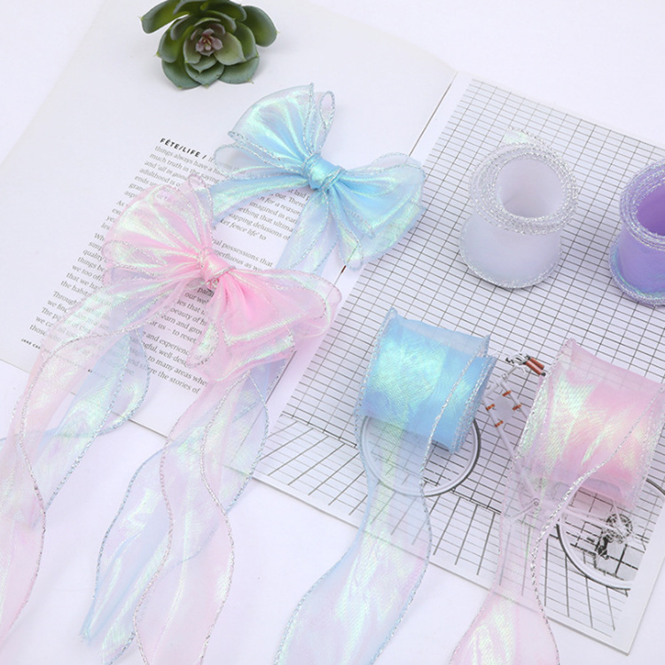 100g Weight Gift Wrapping Supplies Event & Party Supplies Valentine's Day Romantic Solid Color Ribbon Date Gift Wrapping Supplies 1 Piece