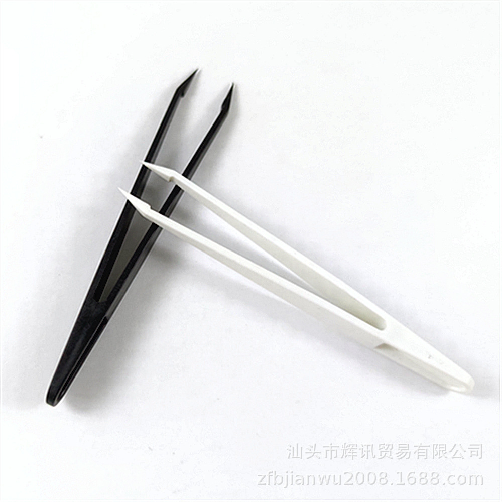 diy手动工具套包ABS钻石画镊子 直头塑料 防静电塑料镊子