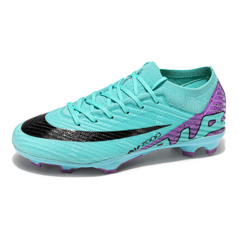 Comercio exterior transfronterizo Football Shoes Zapatos de fútbol de tacón largo Zapatos de entrenamiento Zapatos Adolescentes Soccer Shoes