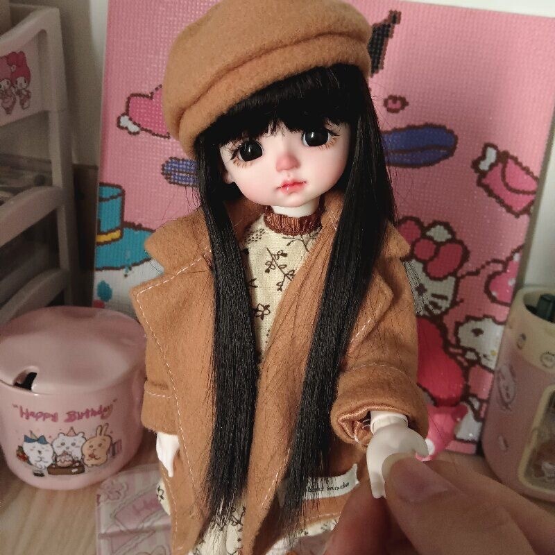 24cm Spanish Potato Doll Mia Clothes Doll Outfit 1/6 Bjd Doll Potato Girl Doll Outfit Set