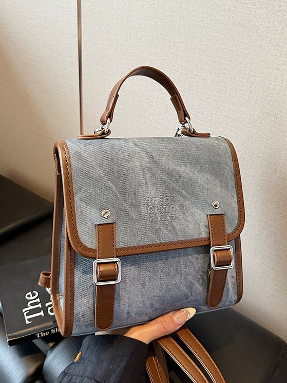 Fashionable backpack, universal one-shoulder bag