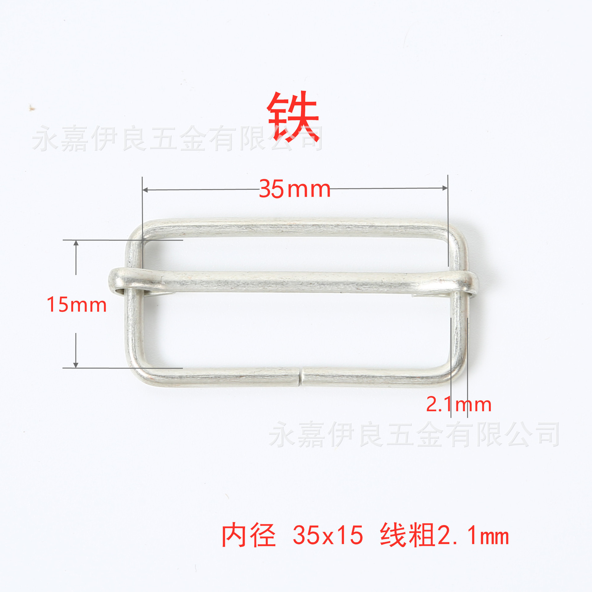Venta directa de fábrica de hebillas metálicas en forma de D en stock, hebillas ajustables de acero inoxidable, nuevas hebillas de tracción, hebillas de tres niveles de cobre, hebillas de alambre de hierro. image 23