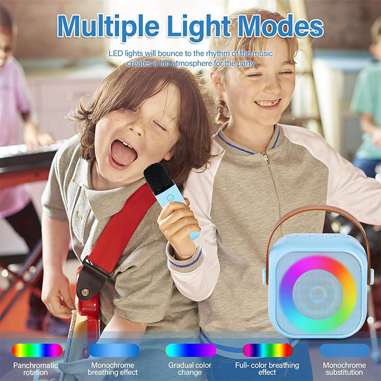 K29 karaoke singing bluetooth audio microphone family KTV karaoke family artifact birthday graduation gift 4