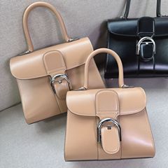 2023 New Arrival Premium-Looking Belgian Delvaux BOX Horseshoe-Clasp Bag &ndash; Stylish Shoulder, Crossbody, and Handbag