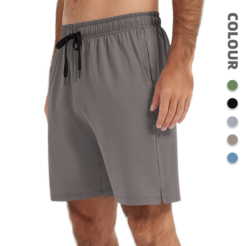 Amazon Cross-Border Sports Running Shorts Men's Summer High-Elastic Fitness Quick-Drying Mid-Length Shorts Outdoor Training Basketball Shorts