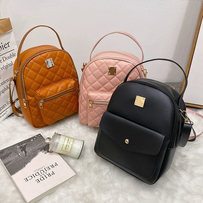 (Кросс-продажа) модный рюкзак, универсальная одно-肩 bag с узором diamonds, городской стиль