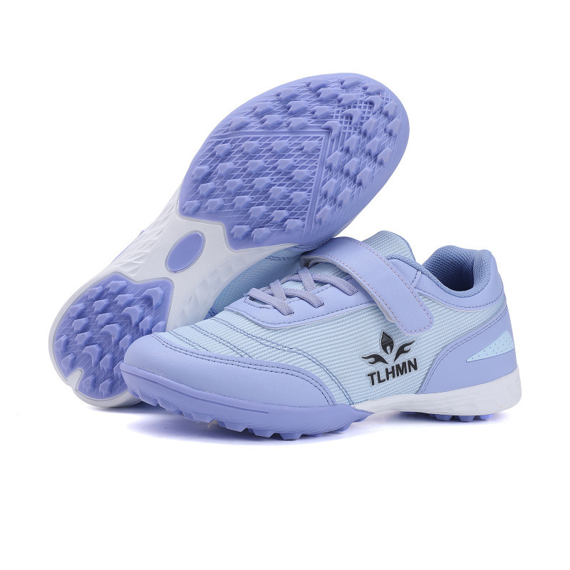 Zapatillas de Fútbol Infantil TF Ligeras de PU, Malla y TPR para Pasto Natural image 1