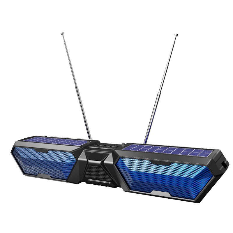 サウンドバースピーカー ブルートゥース ストリップ型 ポータブル カラフルライト搭載 高品質 デスクトップ/アウトドア ソーラーアンプ 2025年新型|undefined