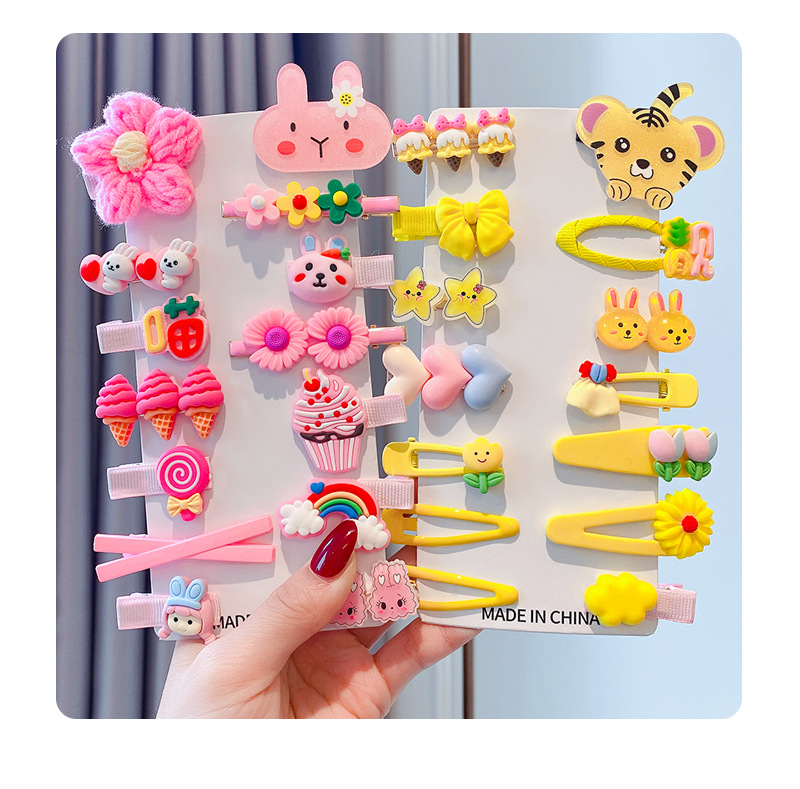 14-piece set~Children's hair clips