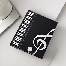 吉他曲谱书夹A4资料乐谱文件夹五线谱夹钢琴谱夹插页夹定制页学生
