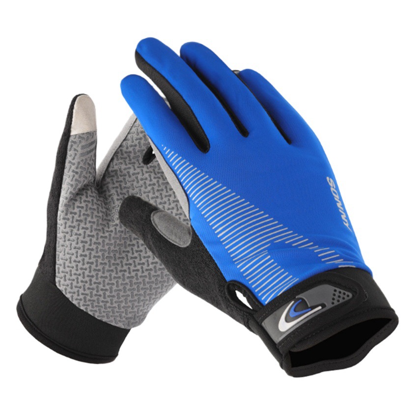 Guantes deportivos de seda de hielo hombres y mujeres al aire libre equitación entrenamiento fitness índice dedo pantalla táctil velcro medio dedo guantes de protección solar