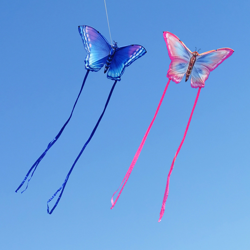 Tongfei long ribbon couple butterfly kite breeze easy to fly high-end children adult dedicated Net red Shandong Weifang Tongfei long ribbon couple butterfly kite breeze easy to fly high-end children adult dedicated Net red Shandong Weifang