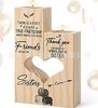 手工艺品 跨境 心型 烛台 创意木质摆件 亚马逊 情侣礼物|ru