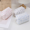 Brand capacious pencil case, high quality Japanese cute cosmetic bag, storage bag for leisure, English letters