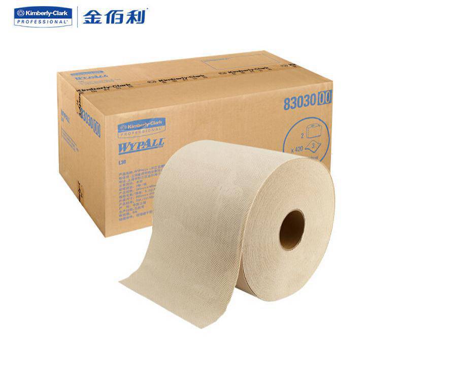 金佰利KIMBERLY-CLARK83030工业擦拭纸吸水吸油不掉尘2卷1箱