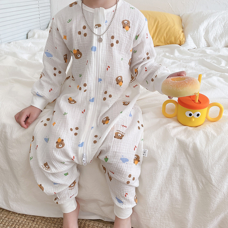 Long sleeve-orange bear