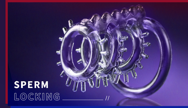 Dragon Bone Non-Vibrating Cock Ring, Soft Silicone Delay Ring for Men — detail image 2