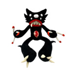 Крест -бортовое маковое время чёрный паук кукла периферия killy willy plush плюш игрушка