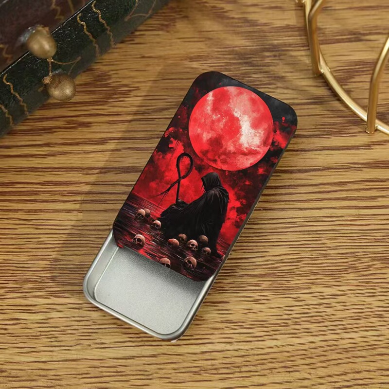 Foreign Trade Cross-border Source Metal Matchbox Creative Metal Pull-out Matchbox Moisture-proof Anti-extrusion Easy to Carry Foreign Trade Cross-border Source Metal Matchbox Creative Metal Pull-out Matchbox Moisture-proof Anti-extrusion Easy to Carry
