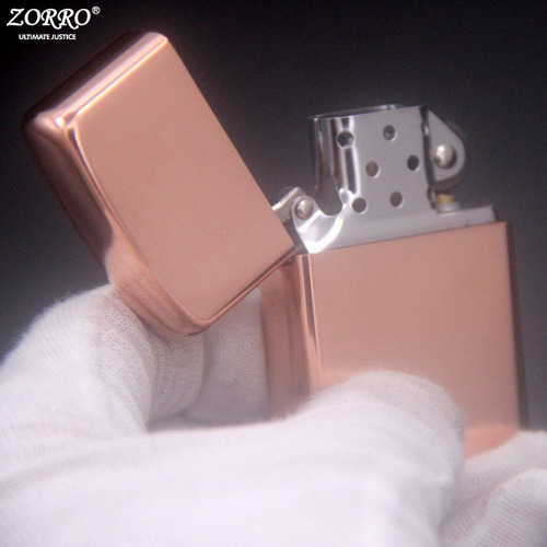 ZORRO Zorro 902S thickened to about 1.1mm thick copper light plate kerosene lighter shell can be shipped on behalf of