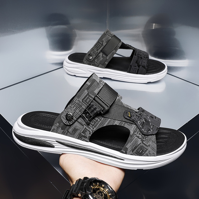 2024 verano nuevo versátil sandálias casuales sandalias de moda al aire libre para hombres zapatillas deportivas para hombres