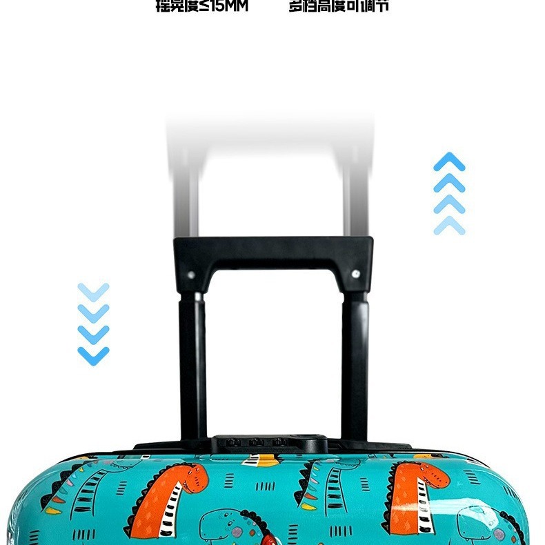 Nuevo 18 pulgadas caja de dibujos animados 3D maleta de rueda universal caja de regalo de gran capacidad fábrica al por mayor